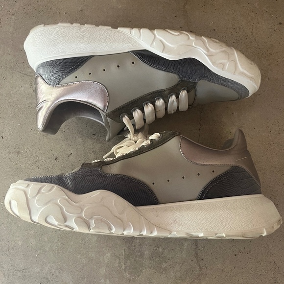 Alexander McQueen Courts Sneakers EU42.5 / US9.5 - Picture 1 of 10